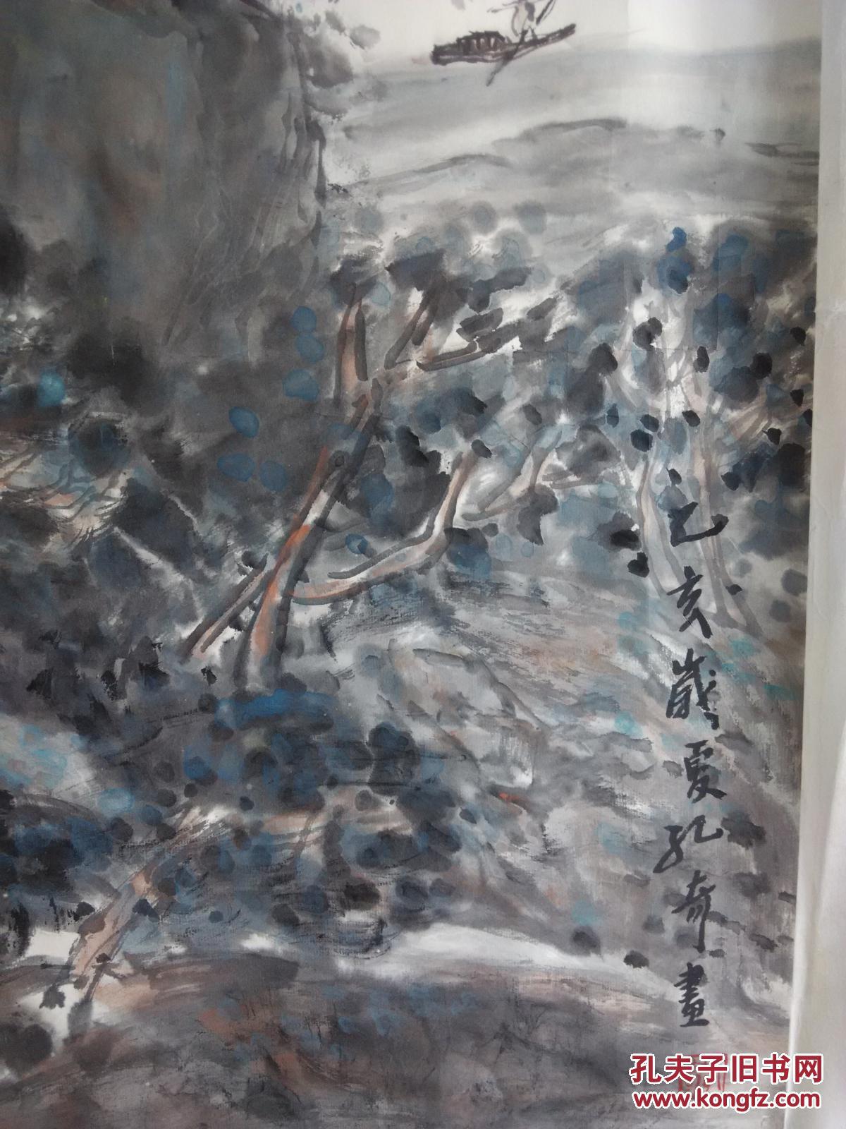 湖北著名画家孔奇作品