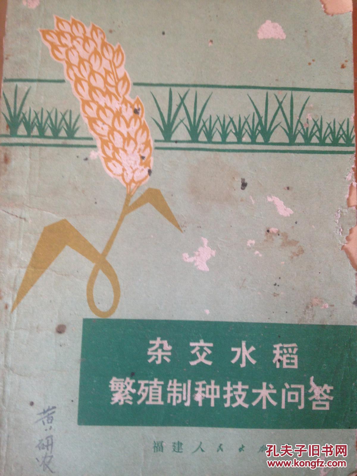 杂交水稻繁殖制种技术问答