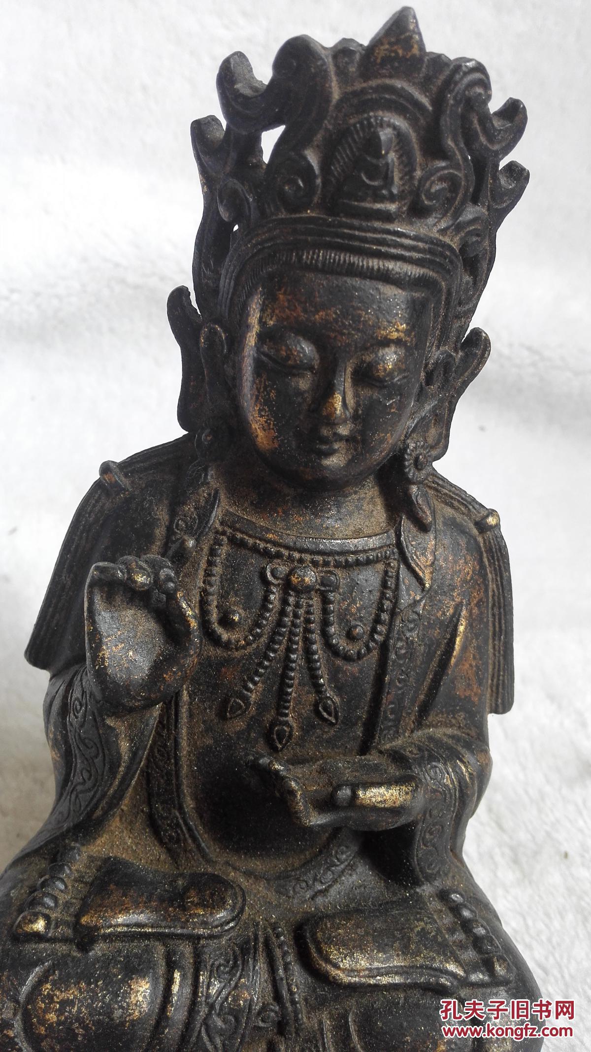 清代铜鎏金佛 拍品编号:28619312