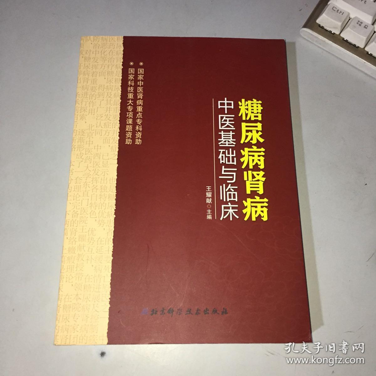 糖尿病肾病中医基础与临床