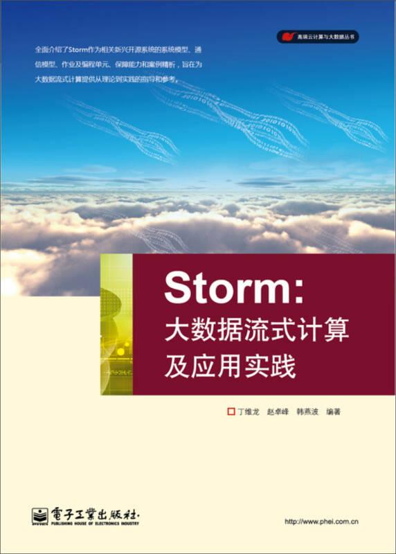 Storm：大数据流式计算及应用实践电子工业出版社丁维龙