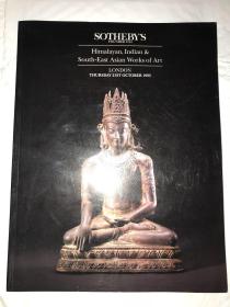 伦敦苏富比1993年10月21日喜马拉雅印度东南亚佛教艺术品拍卖图录 佛像拍卖图录 F顺丰