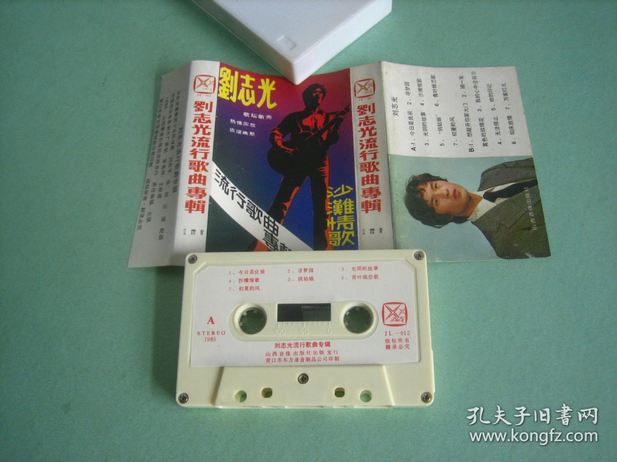 刘志光流行歌曲专辑 沙滩情歌 磁带_山西音像出版社_孔夫子旧书网