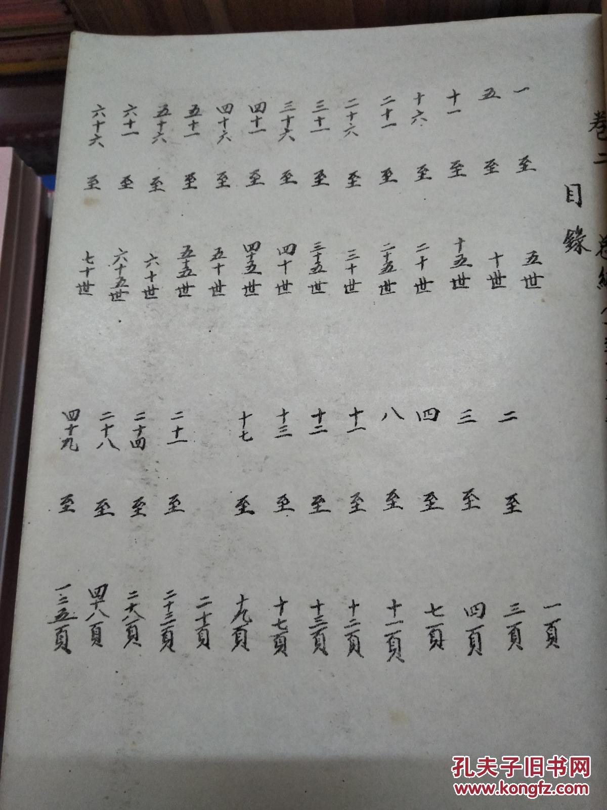 家谱陆氏宗谱忠烈堂盐城通公支通公字季达后裔陆秀夫六本六卷油印本16