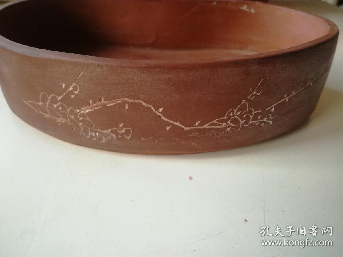 石红(徐秀棠)紫砂水仙盆