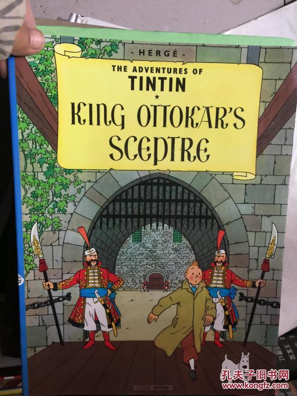 herge 【king ottokars sceptre】丁丁历险记.作者：不详出版社：不详装帧：平装星