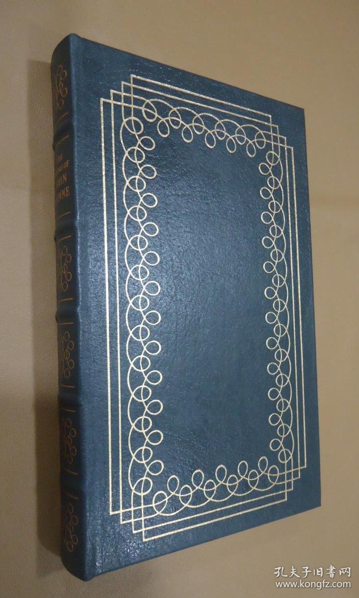 thepoemsofjohndonne–英国伟大的玄学诗人约翰61邓恩诗集真皮插图