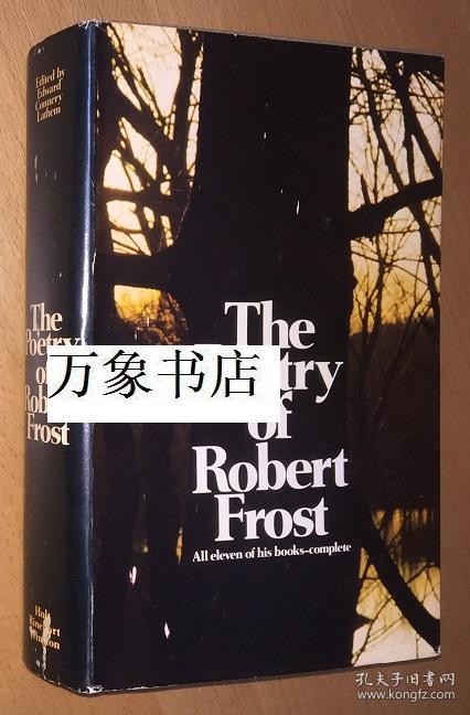 robert frost : the poetry of robert frost 弗罗斯特诗全集 原版