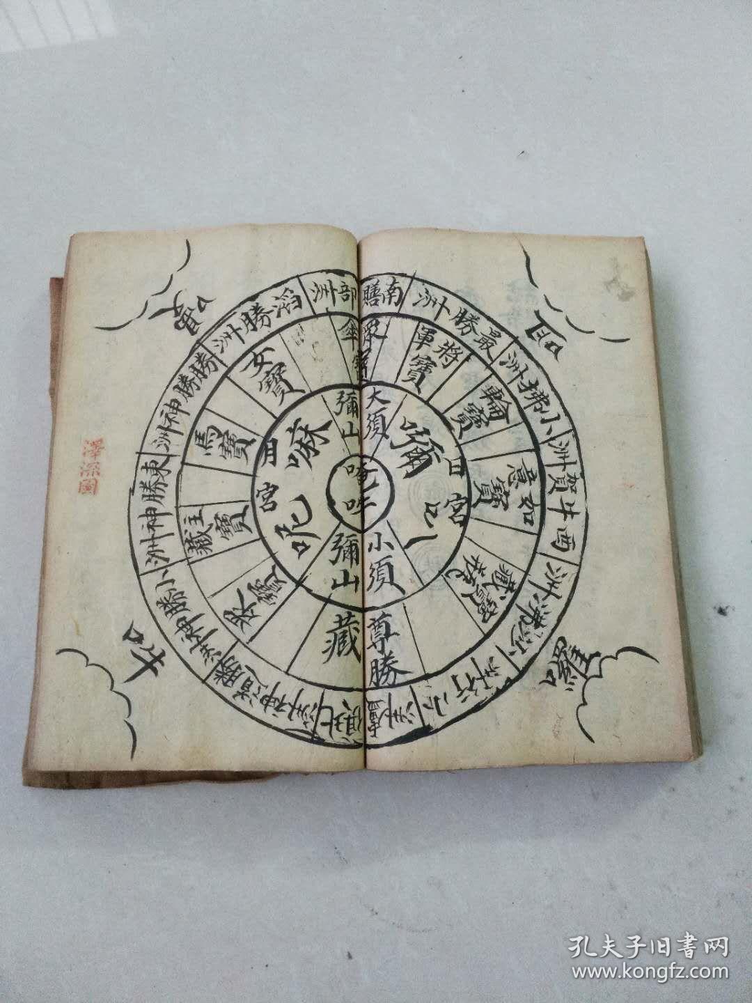 清代道祖(泽深)精抄佛道教秘籍《杂密》一册全内容:随为请圣,变病床,