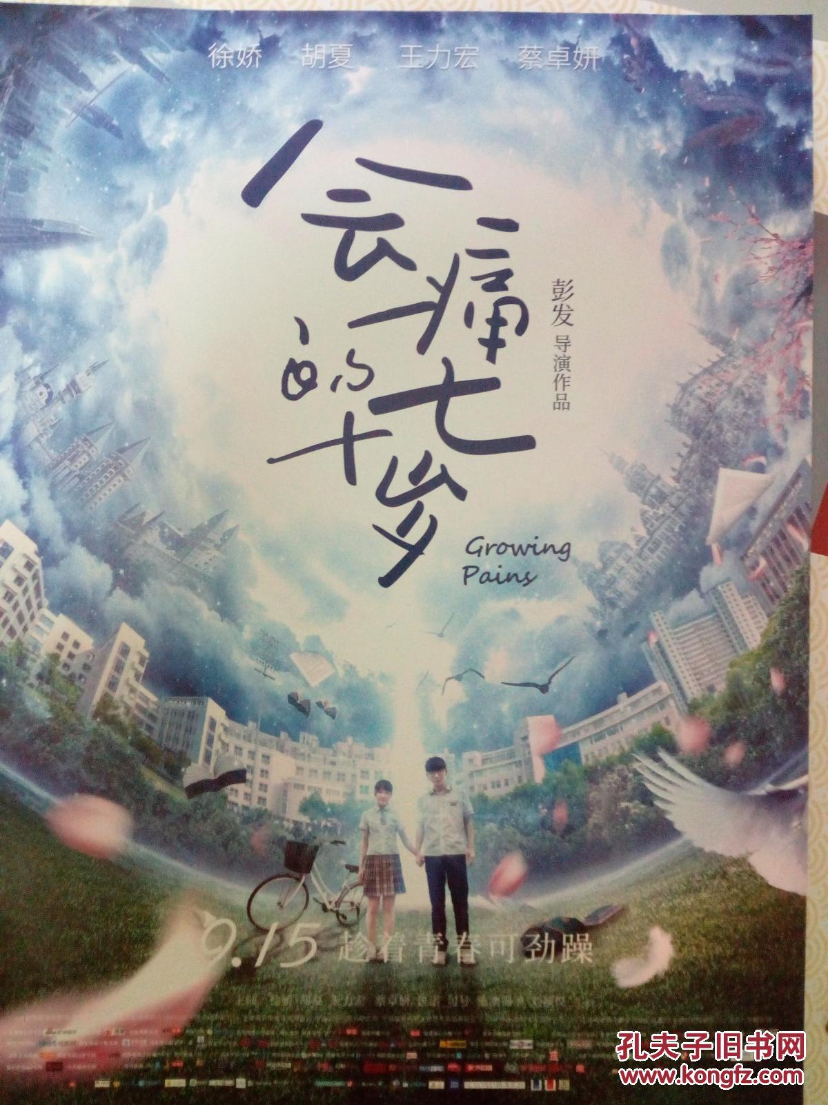 电影海报收藏会痛的十七岁