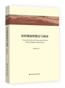 中國經濟論叢·新農村建設專輯：農村地權的穩定與流動
