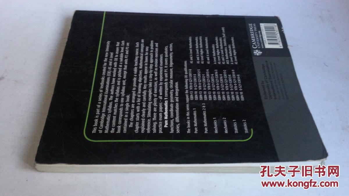 pure mathematics 1_hugh neill,douglas quadling_孔夫子旧书网