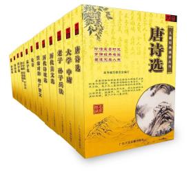 {正版}儿童经典诵读丛书12书+23CD全套音频非视频全集朗读经典拼音注释 唐诗宋词大学中庸老子孟子庄子孙子兵法论语三字经百家姓千字文弟子规诗经诗歌美文光盘音频教材