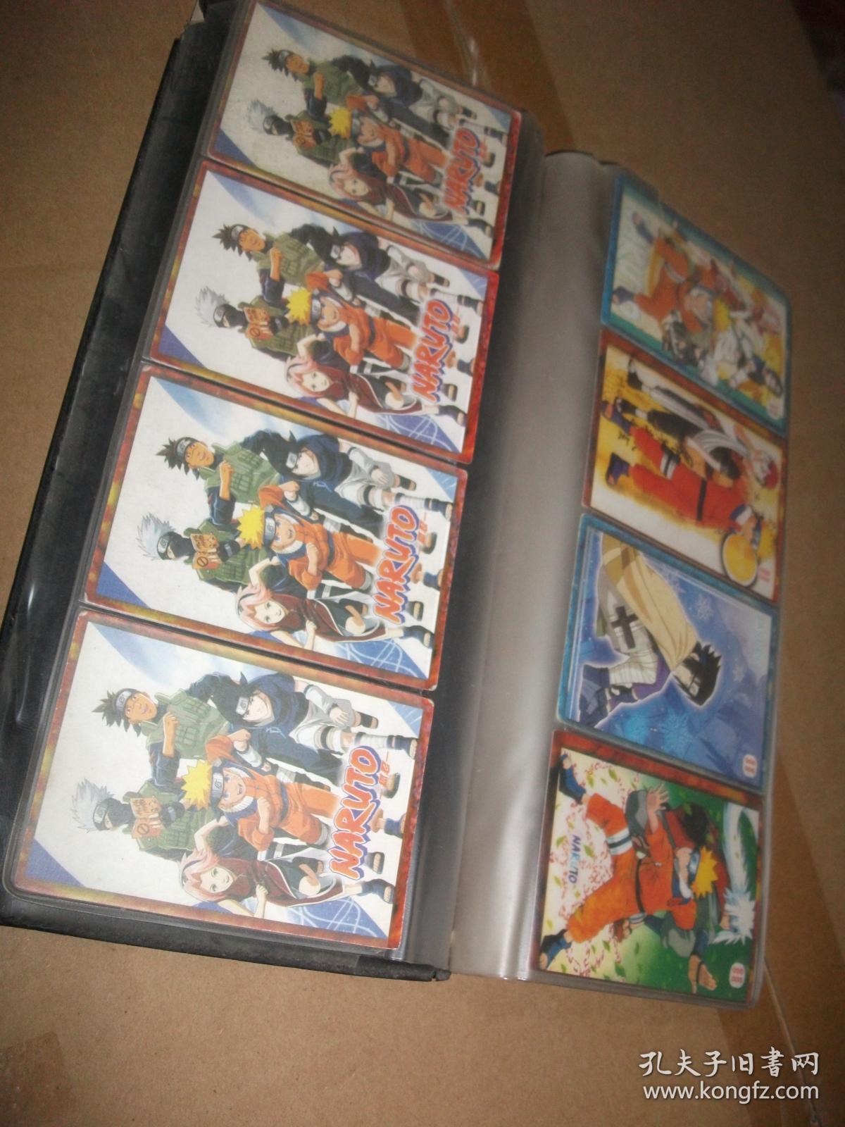 naruto cardgame(火影忍者) 游戏卡片 80张