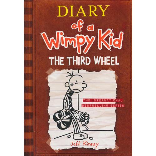 Diary of a Wimpy Kid #7 The Third Wheel 小屁孩日记7：电灯泡(美国版，平装)未开封