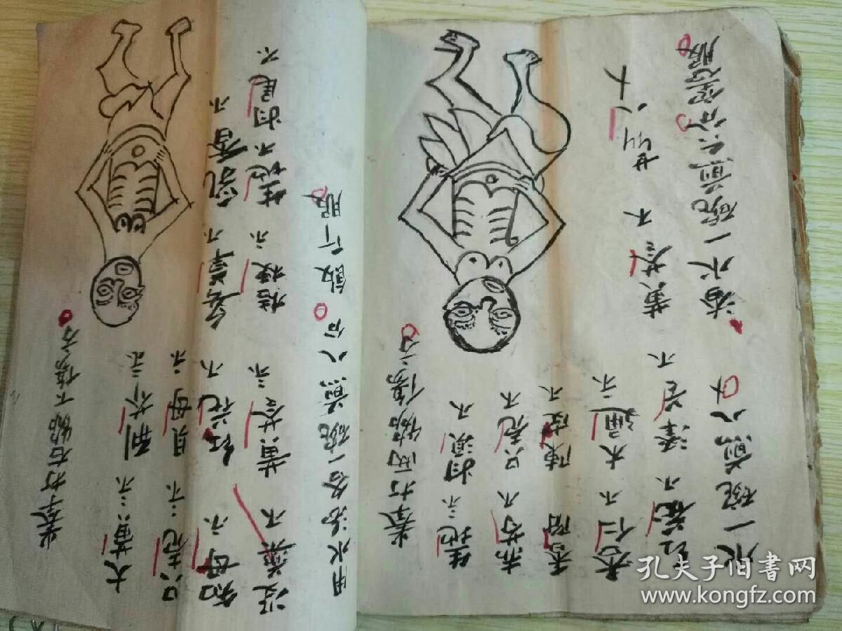 鹤拳拳谱手抄本后附伤科药方罕见孤品不喜勿拍