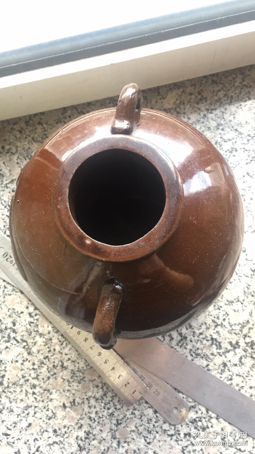 老式酒坛子,喜欢的朋友不要错过 口内径5.3cm