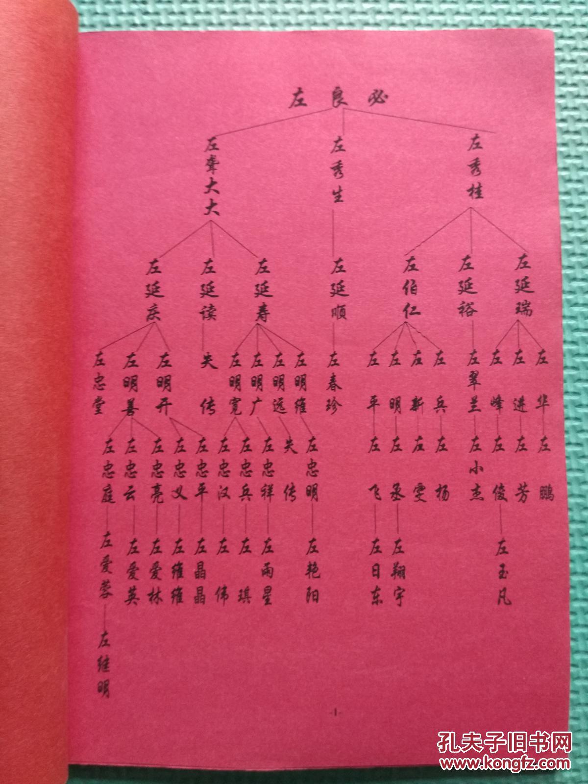 三都堂左氏宗族家谱2008年戊子制