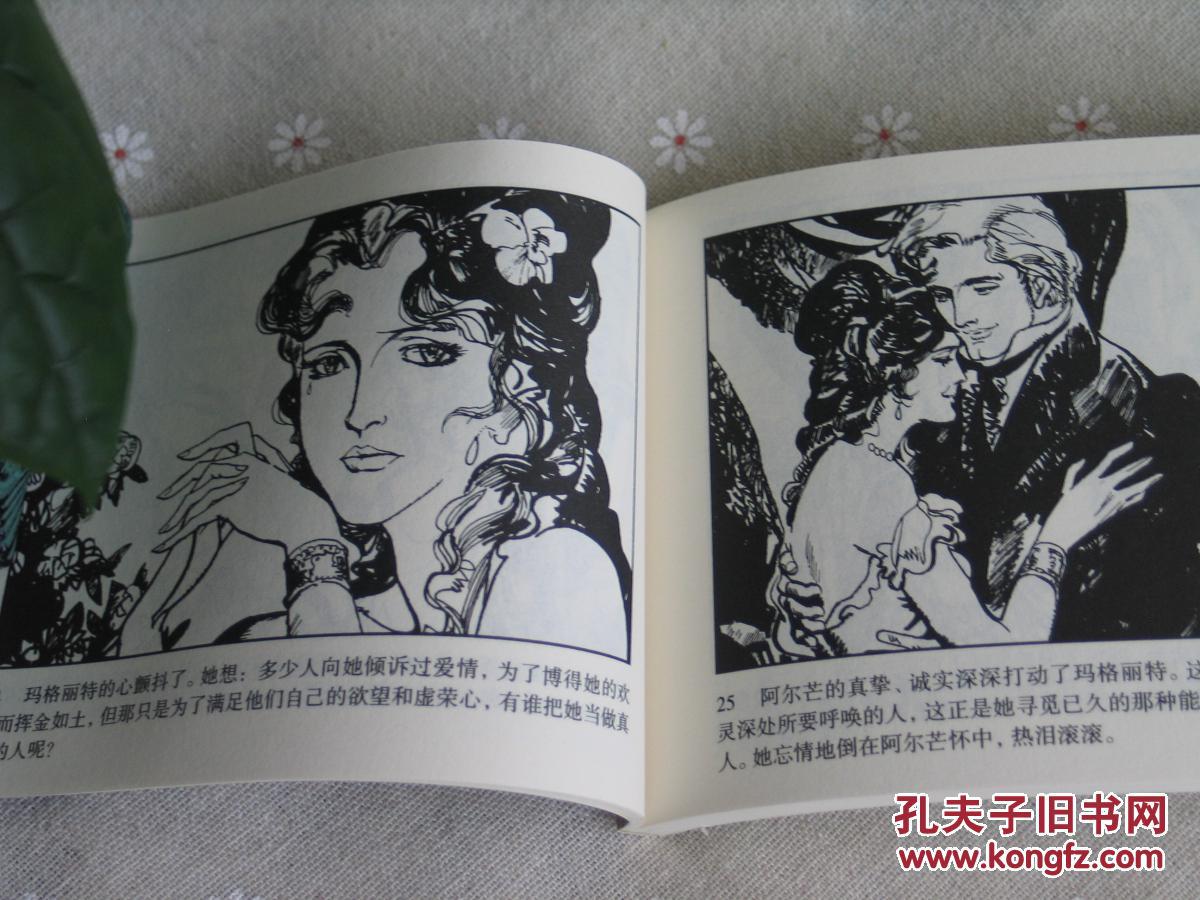 闲山集推荐经典绘画连环画——茶花女