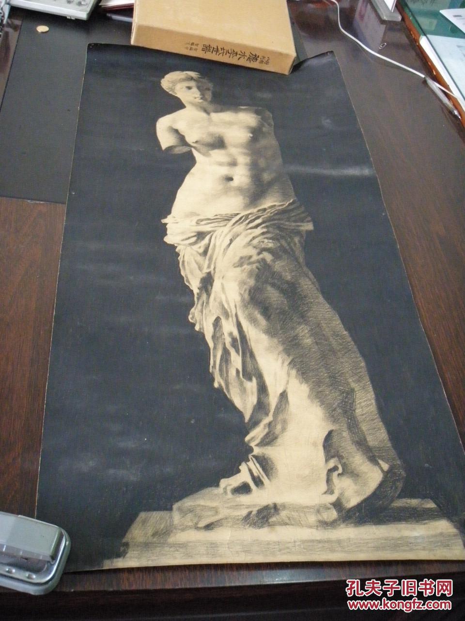 素描维纳斯女神