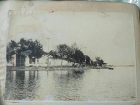 民国时期，杭州西湖照片。