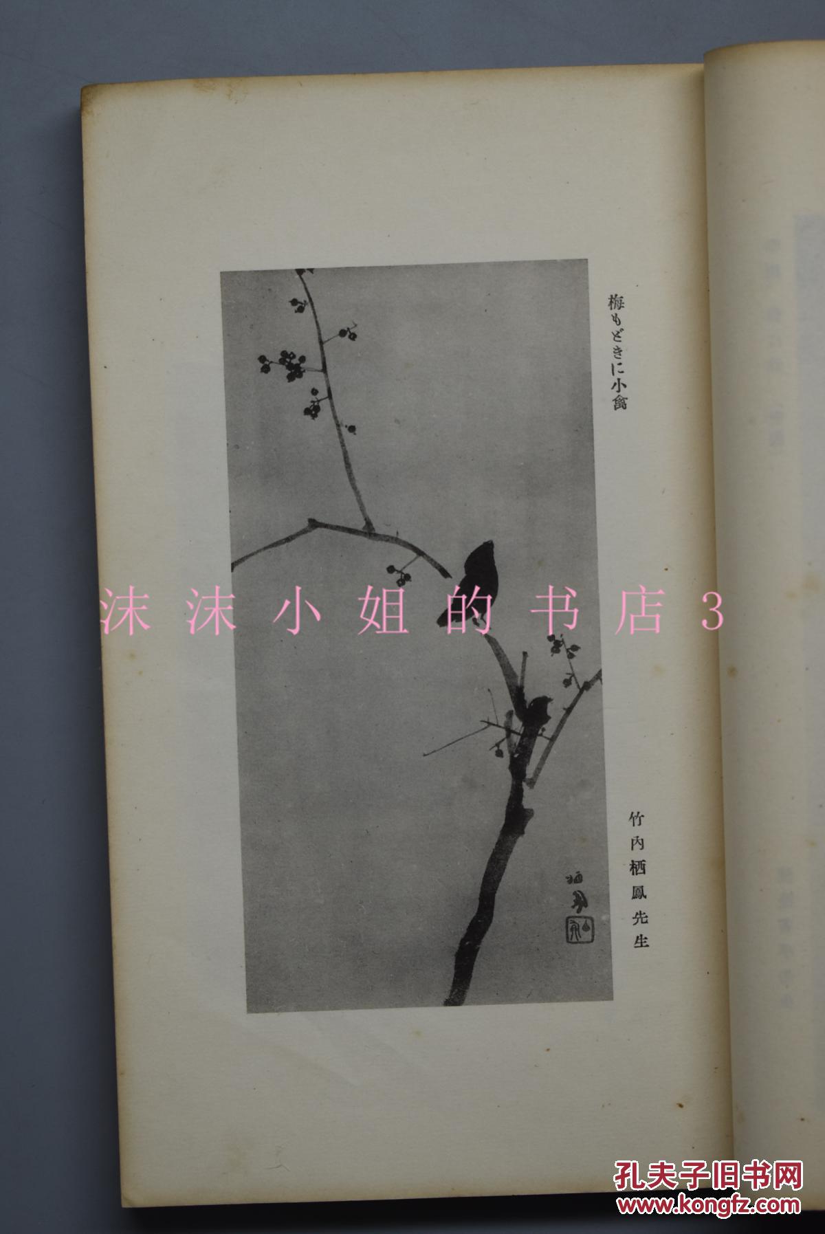 录日本名家绘画 珂罗版精印 题名 材质 作者名称 97幅 人物 山水 翎毛