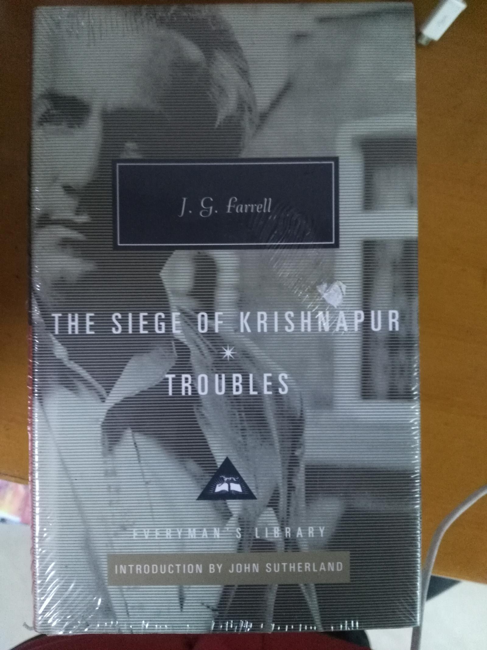 全新未拆封英文原版The Siege of Krishnapur （Everyman Library）[包围克里希纳普] [精装]
