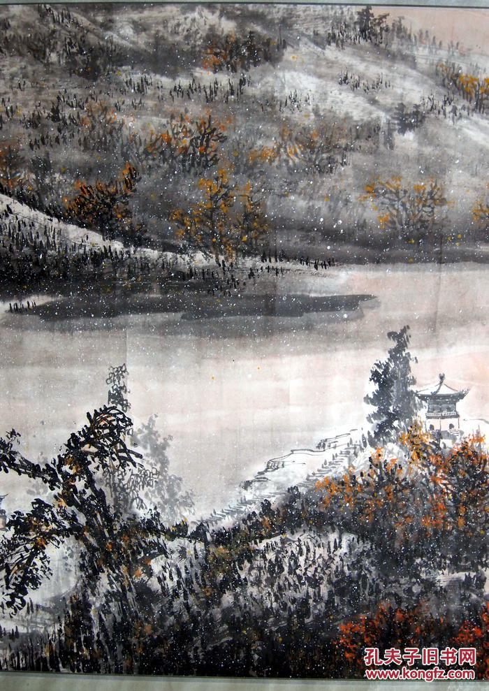 当代- 江西著名书画大师 林峰 《一帆风顺图》