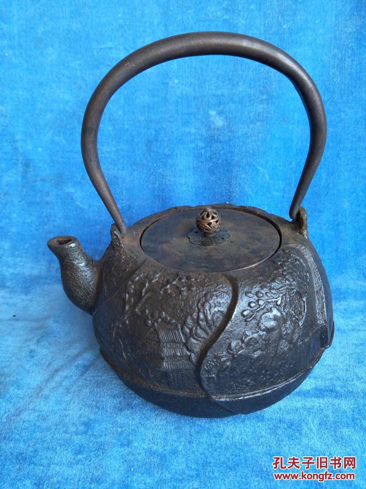 早期名家大铁壶一把 重5斤 拍品编号:30527295