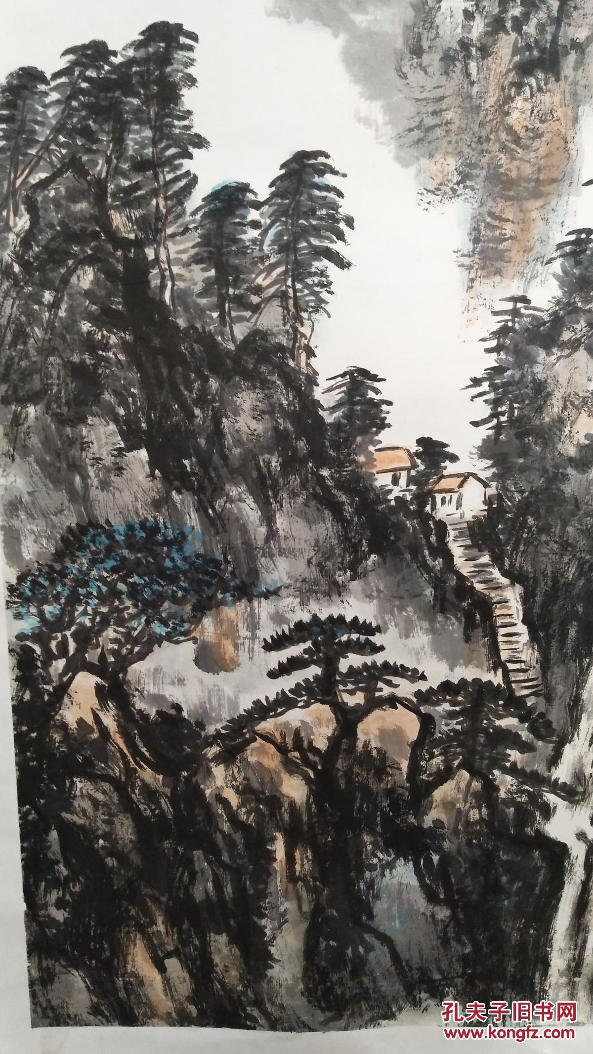 安徽画家黄叶村作品2