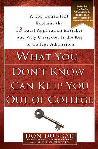 What You Dont Know Can Keep You Out of College