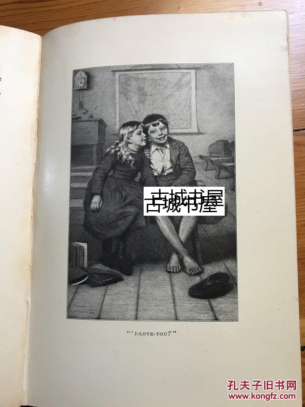 美国小说家 马克·吐温著 《汤姆·索亚历险记》黑白插图,1903年出版