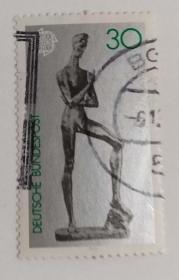 外国邮票联邦德国人物信销票（1枚1974年发行）