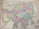 1856年 中国地图 精美漂亮