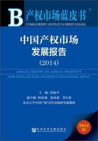 中国产权市场发展报告（2014）