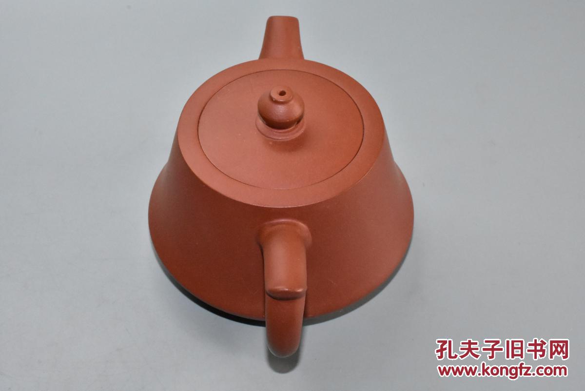 甲0739紫砂壶手工柱础壶工艺美术员史德中全新手工壶宜兴原矿朱泥壶嘴