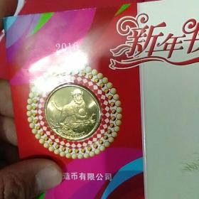铜猴 纪念币 （上海造币有限公司：纯铜，直径30mm）