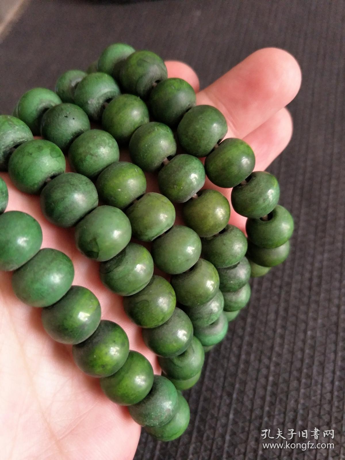 清代虬角108颗佛珠