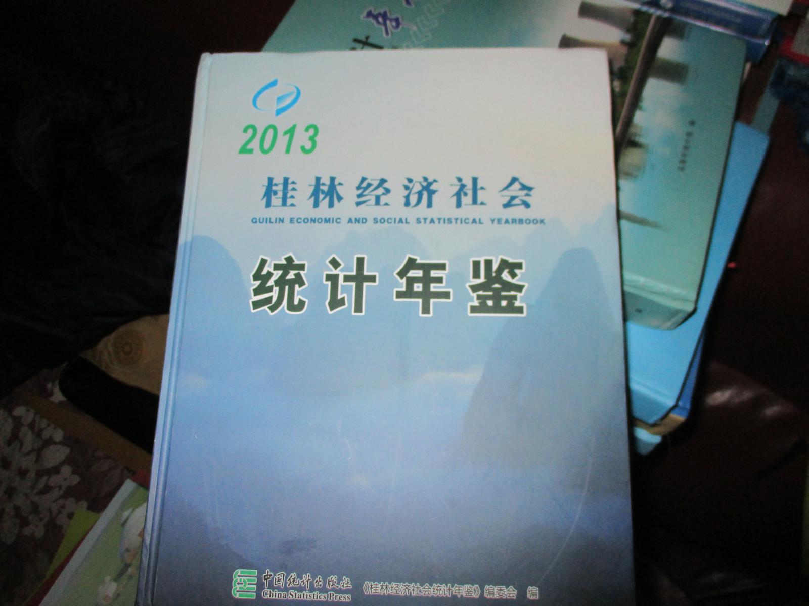 桂林经济社会统计年鉴2013
