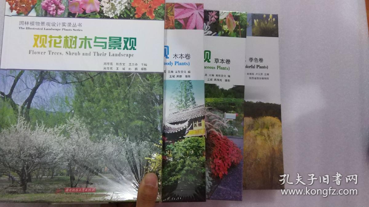 彩色植物与景观（季色卷 草本卷 木本卷）观花树木与景观  园林植物景观设计实录丛书