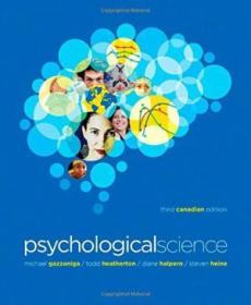 Psychological Science （third Canadian Edition）