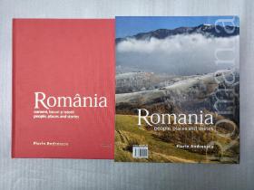 Romania oameni,locuri si istorii（罗马尼亚人、地方和历史）外文原版