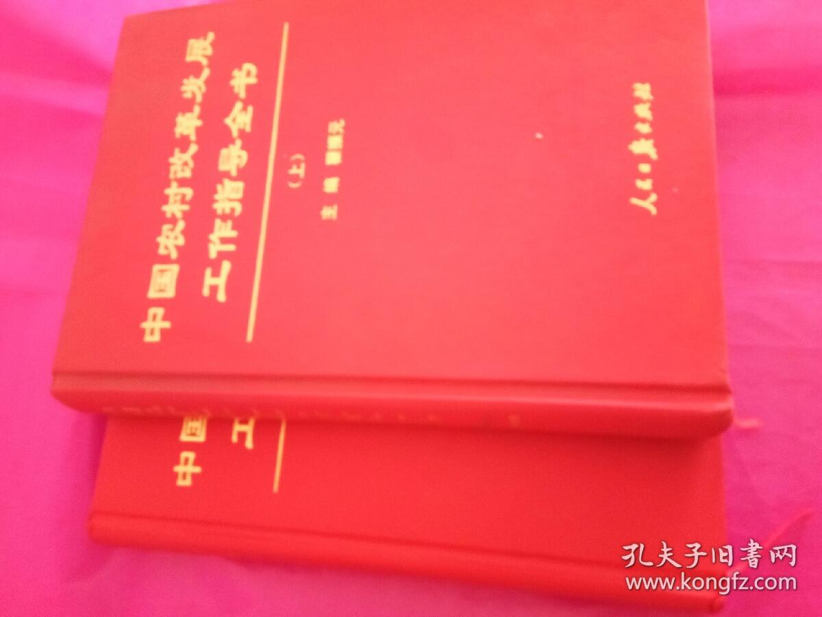 中国农村改革发展工作指导全书（上下册）