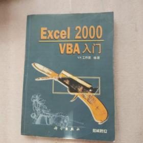 Excel 2000 VBA入门（正版现货）