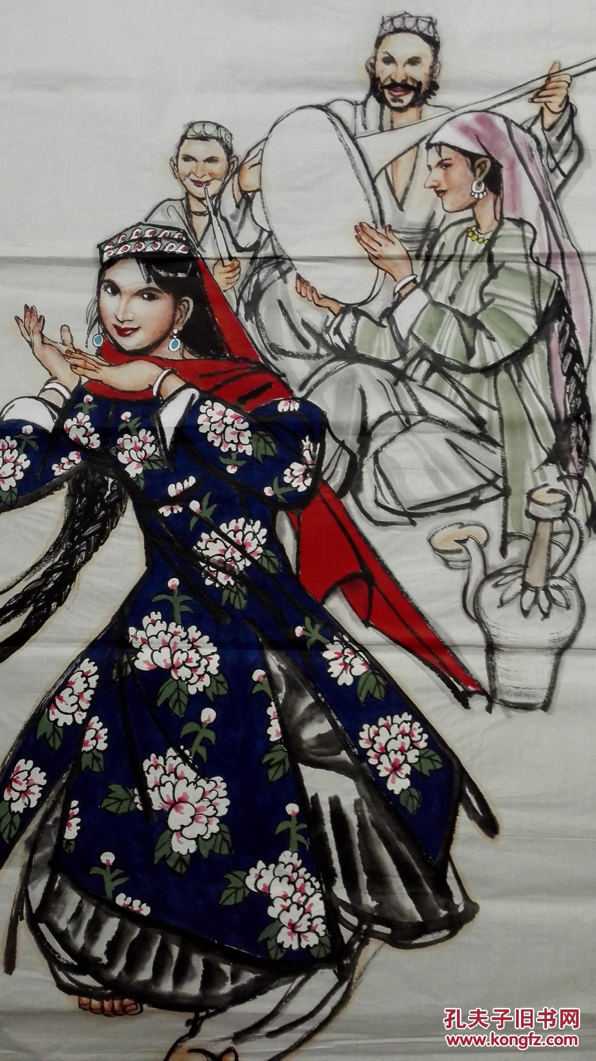 名家画作,纯手绘国画一幅,落款史国良 拍品编号:28607541