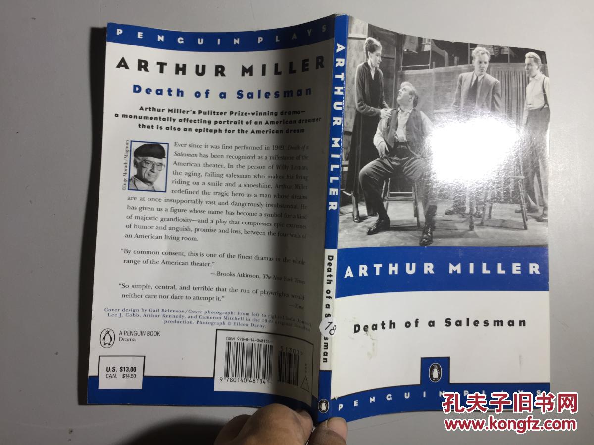 arthur miller death of a salesman(企鹅正版) .