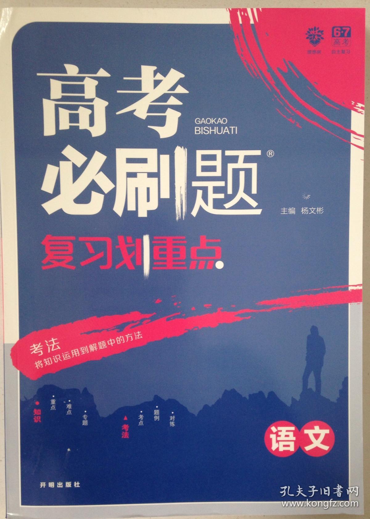 高考必刷题 复习划重点 2019年高考 语文