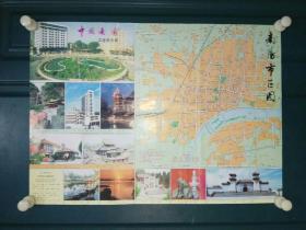 中国南阳交通旅游图 1993