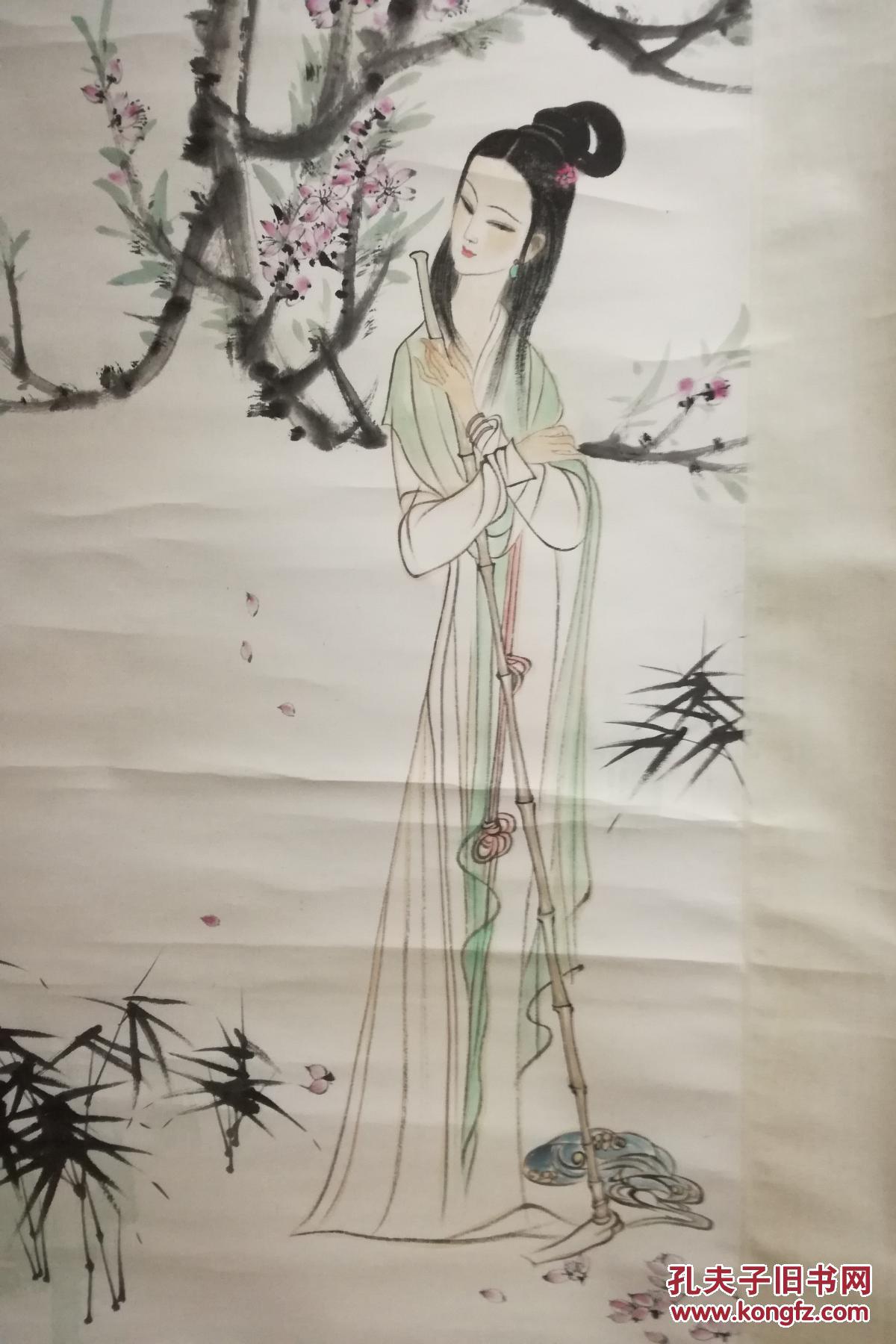 刘旦宅人物《黛玉葬花》