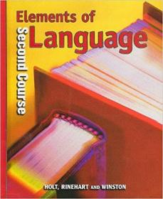 Holt Elements of Language: Student Edition Grade 8